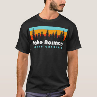 Lake Norman NC Lake Norman North Carolina Retro T-Shirt