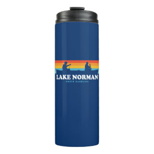 Lake Norman North Carolina Canoe Thermal Tumbler