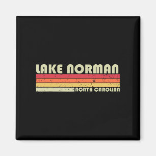 Lake Norman North Carolina Funny Fishing Camping S Magnet