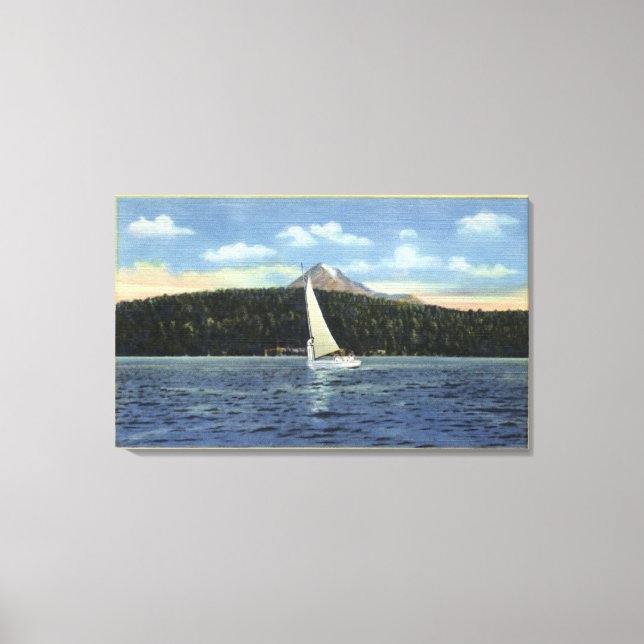 Lake O' The Woods, Oregon Canvas Print (Front)