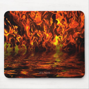 Lake of Fire Mouse Pad