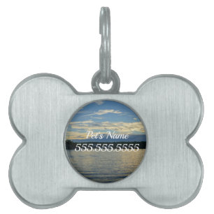 Lake Of The Ozarks Blue Sunset Pet Tag
