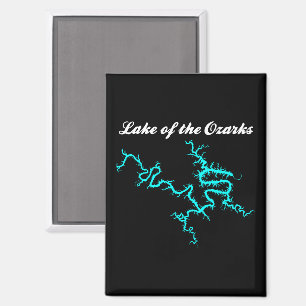 Lake of the Ozarks Missouri Shoreline Refrigerator Magnet