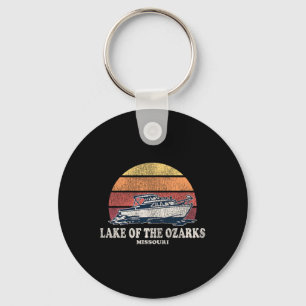 Lake Of The Ozarks Mo Vintage Boating 70s Retro Bo Key Ring