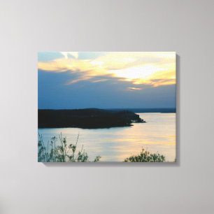 LAKE OF THE OZARKS ON CANVAS PRINT