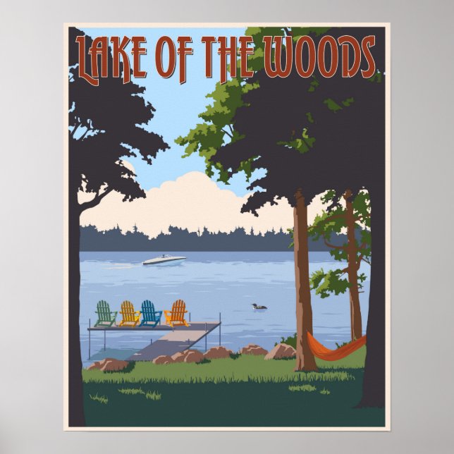 Lake of the Woods Poster (Front)