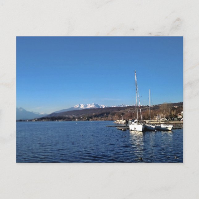 Lake of Viverone Postcard #8 (Front)