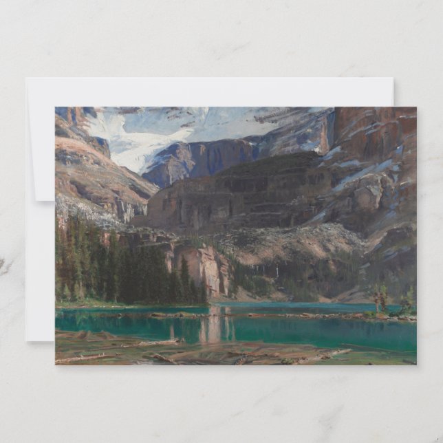 Lake O'Hara by John Singer Sargent, Victorian Art (Front)