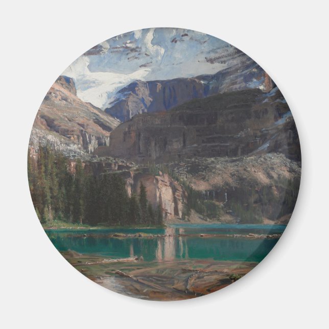 Lake O'Hara by John Singer Sargent, Victorian Art Magnet (Front)