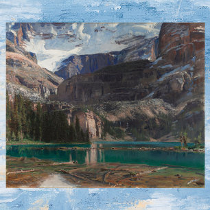 Lake O'Hara by John Singer Sargent, Victorian Art Poster
