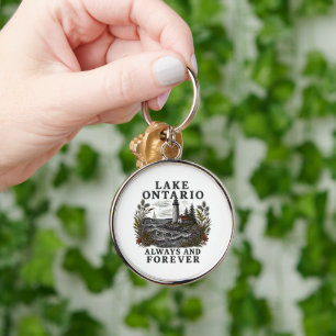 Lake Ontario Always And Forever Key Ring