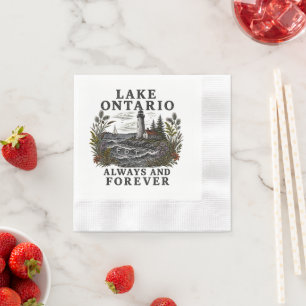 Lake Ontario Always And Forever Napkin