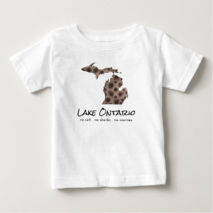 Lake Ontario - humour - Petoskey stone design Baby T-Shirt