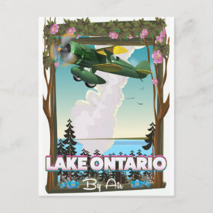Lake Ontario North American flight poster Postcard