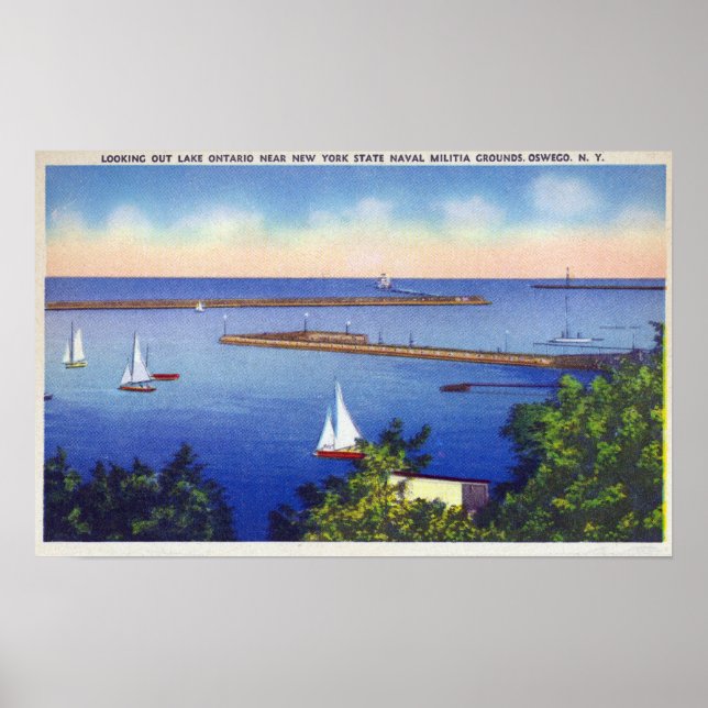 Lake Ontario View Poster (Front)