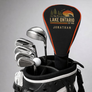 Lake Ontario Vintage Great Lakes Lake Life Golf Head Cover