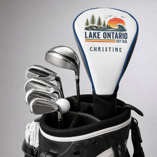 Lake Ontario Vintage Great Lakes Lake Life Golf Head Cover