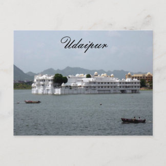 lake palace postcard