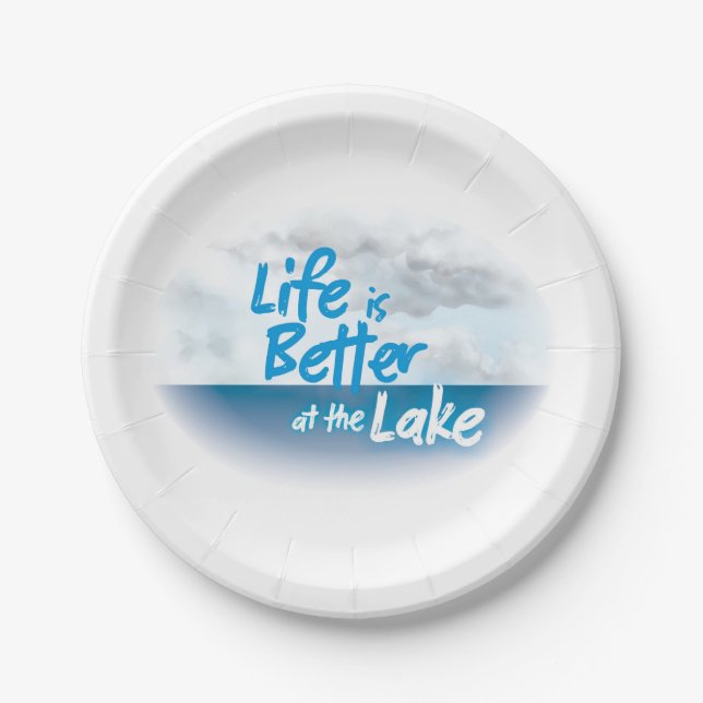 Lake paper plates (Front)