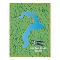 Lake Pend Oreille Idaho map