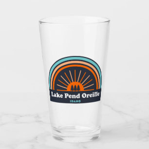 Lake Pend Oreille Idaho Rainbow Glass