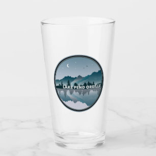 Lake Pend Oreille Idaho Reflection Glass