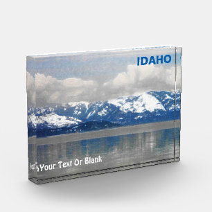 Lake Pend Oreille Winter Photo Block