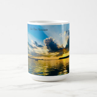 Lake Pepin Sunset: Golden Hour over the Water Coffee Mug