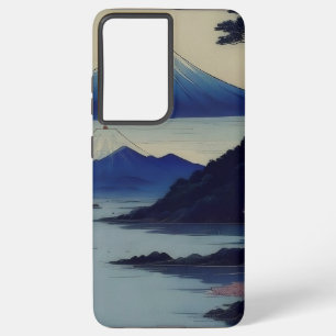 Lake, Pine and Mountain - Japan Samsung Galaxy Case