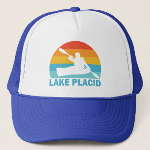 Lake Placid New York Kayak Trucker Hat