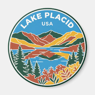 Lake Placid New York Magnet