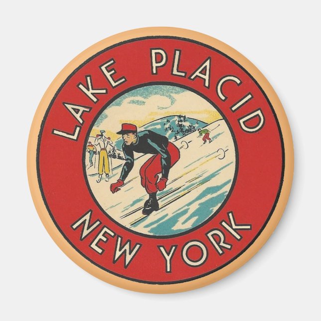 Lake Placid, New York -  Magnet (Front)