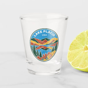 Lake Placid New York Shot Glass