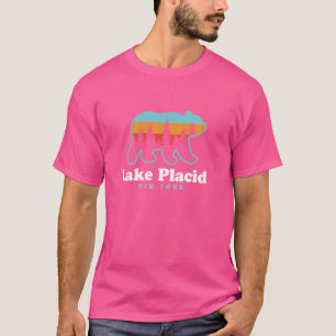 Lake Placid NY Adirondacks Bear Adirondack Hiking T-Shirt