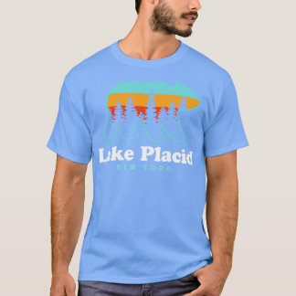 Lake Placid NY Adirondacks New York Bear T-Shirt