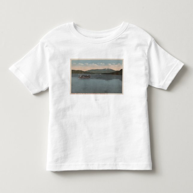 Lake Placid, NY - View of Steamer Doris Toddler T-Shirt (Front)