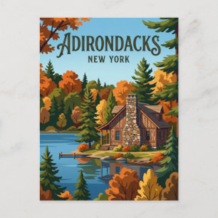 Lake Placid USA Postcard