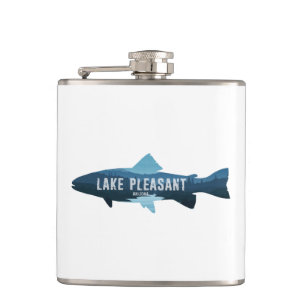 Lake Pleasant Arizona Fish Hip Flask