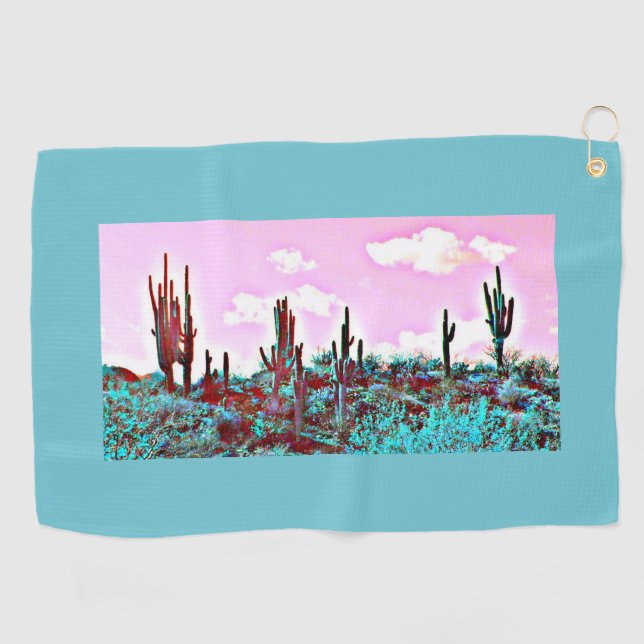 Lake Pleasant Arizona Golf Towel (Horizontal)
