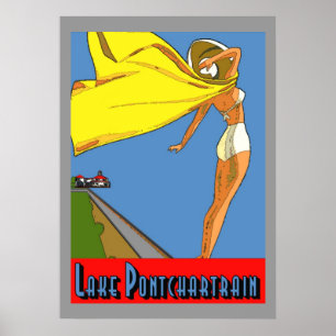 Lake Pontchartrain Poster
