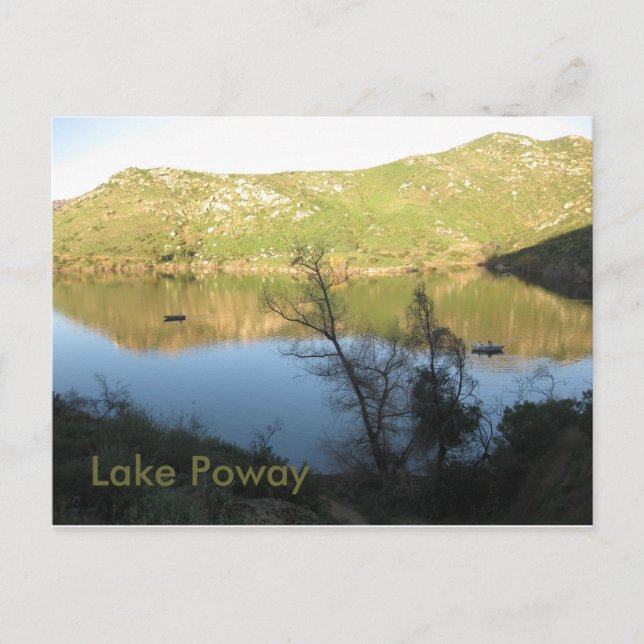 Lake Poway Postcard (Front)