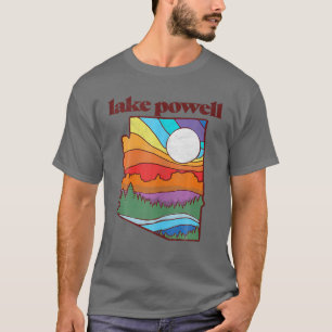 Lake Powell Arizona Vintage Nature Design Outdoor T-Shirt
