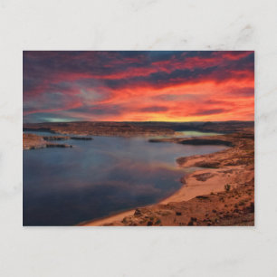 Lake Powell beautiful nature scenery Postcard