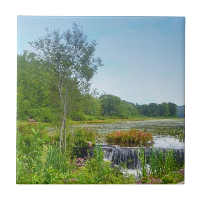 Lake Quanipaug Trivet (Front)