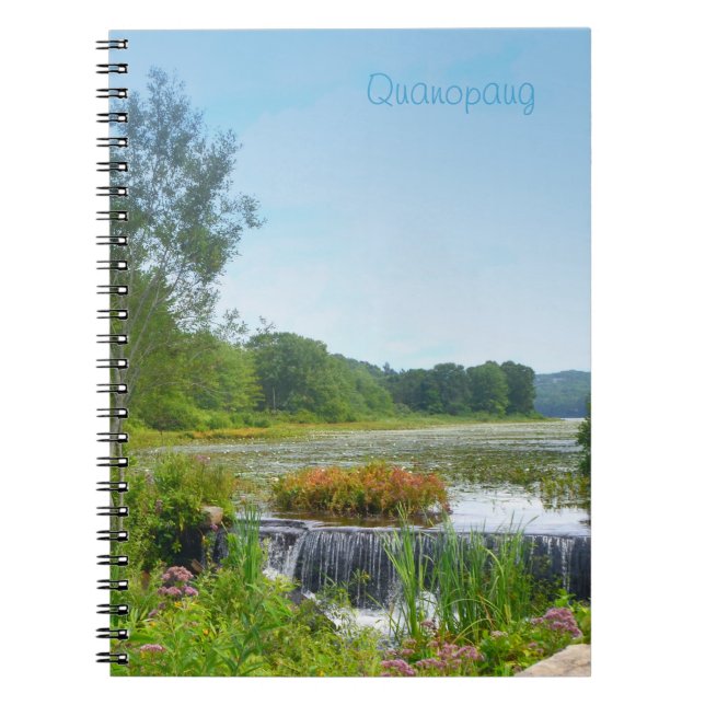 Lake Quanopaug Notebook (Front)