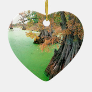 Lake Reelfoot Tennessee Ceramic Tree Decoration