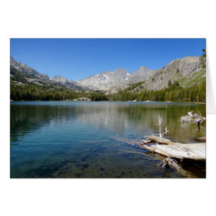 Lake Reflection, Mammoth Lakes CA, Blank Inside 