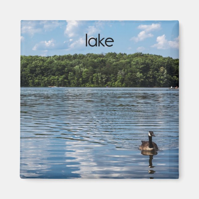 Lake Refrigerator Magnet (Front)