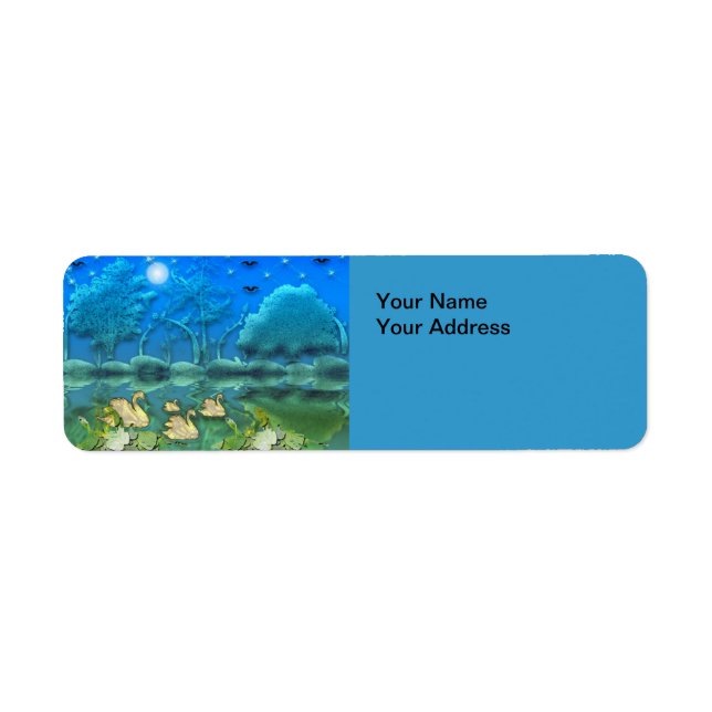 Lake Return Address Label (Front)