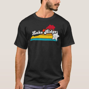 Lake Ridge Virginia Vintage Distressed Souvenir 1 T-Shirt